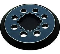 5 Pouces 8 Trous 4 Trous de Vis Disque de Ponçage Pad Support Ponceuse Crochet et Boucle Disque Auto-adhésif Noir
