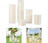 5* Présentoirs de fleurs en carton Vases Mariage Centres de table Décorations