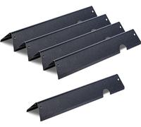 5 rails d'arôme Flavorizer Bars Distributeur de flamme (acier émaillé porcelaine) pour barbecues Weber Genesis ll 310 315 335 340, E/S 325s, ES/SX 325s, E/S 335, EX/SX/EPX-335, noir - Pièces détachées