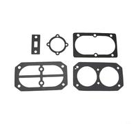 5 Rondelles de Soupape pour Compresseur 2070, Joint Plastique | Pour Réparation Atelier, Ajustement pour précis, Usage Pro, Matériau pour durable, Couleur Noire