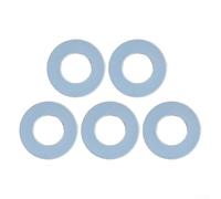 5 Rondelles Étanchéité pour geberit 63x32mm Valve Chasse 5 Rondelles | Compatibilité Geberit, diamètre 63mm, intérieur 32mm, épaisseur 3mm, lot économique de 5 pièces