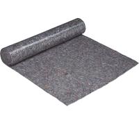 5 rouleaux de bâche de protection, 1 m x 25 m chacun = 25 m², antidérapante, hydrofuge, 220 g/m², pour travaux de peinture, déménagement, gris