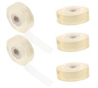 5 Rouleaux Film de Greffage Auto-adhésif Pe Beige , Découpable | Bourgeonnage et Croissance, Usage Intérieur et Extérieur, Rouleaux à Étirer Végétaux