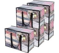 Vendos85 Sacs de rangement sous lit - Transparent