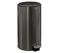 5 Seaux en titane - Métal - 30 litres - 62 cm