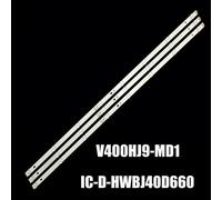 5 Sets - 15 Pieces Bande de rétroéclairage LED TV 40 pouces TX-40ES400B TX-40ES500B TX-40ESW504B TX-40FS503 TC-40DS600X TX-40DSU401 IC-D-HWBJ40D660 ""Nipseyteko