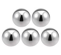 5 sphères creuses en acier inoxydable de 80 mm pour poteaux de garde-corps
