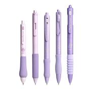 5 stylos gel à séchage rapide | pinceau d'examen pour devoirs signature stylo sucré après-midi thé - 0,5 mm.