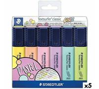 5 surligneurs Textsurfer 364 CWP6, lot de 6 avec étui