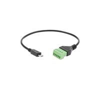 Shelly Adaptateur ADD-ON Micro-USB vers 5 terminaux – 3 entrées/sorties logiques, alimentation 5V
