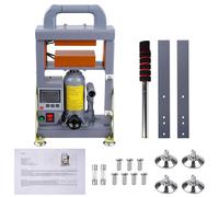 5 tonnes Manuelle hydraulique Heat Press Machine šC 600W Dual plaques chauffantes, contrôleur LCD, Design portable, Rosin extraction