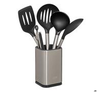 FIVE Simply Smart - Lot de 5 Ustensiles Avec Pot "Inox" 36cm Argent G