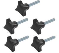 5 vis à poignée croisée M6 x 40 mm - poignée Ø 32mm