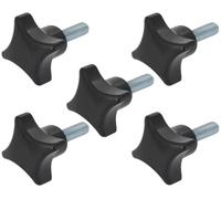 5 vis à poignée cruciforme M10 x 30 mm - poignée Ø 50mm