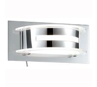 5 watts COB-LED applique murale design lumière métal chromé interrupteur moderne TRIO 222070106