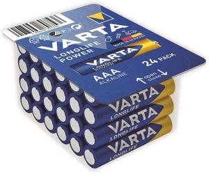 5 X 24er-Pack Varta Longue Durée Puissance AAA/LR03 Alcalin 120 Pièces