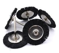 5 x Brosse en nylon brosse poils en nylon 40 mm pour meuleuse Dremel Proxxon Accessoires