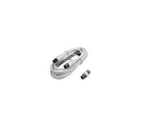 5 X FICHE DROITE + PRISE DROITE MM 9,5 OHM 75 MT 2 RALLONGE COAXIAL TV + ADAPTATEUR FME