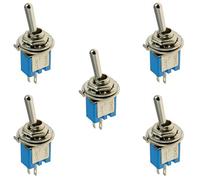 5 x ON/OFF SUB miniature Mini interrupteur à bascule SPST