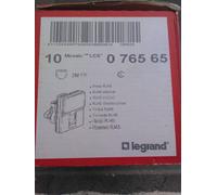 5 x Prise informatique RJ45 Cat. 6 FTP Legrand Mosaic 2 modules 076565