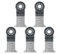 5 x SabreCut SCFN44B_5 50mm x 40mm bimétallique (BIM) longue durée 18 TPI lames multi-outils compatibles avec Bosch Fein Starlock/Starlock Plus et Starlock Max système de montage multi-outils