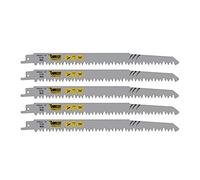 5 x SabreCut SCRS1531L_5 240 mm 5 TPI S1531L Lames de scie sabre à coupe très rapide compatibles avec Bosch Dewalt Makita et bien d'autres
