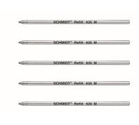 5 x Schmidt S630 S635 kugelschreibermine mine mine à douille Rouge pour Lamy