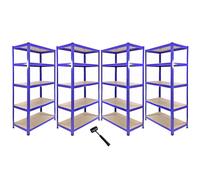 5 x T-Rax Rayonnage lourd de stockage Industrie Garage Atelier Rayonnage 90cm L