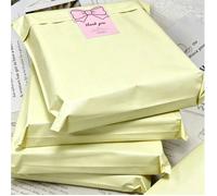 50/10/30/100pcs Sacs d'emballage épais imperméables de couleur unie, minimalistes et multifonctionnels, convenant pour l'école, le bureau, la rentrée scolaire, l'expédition et l'envoi postal, les cade