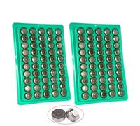 50 / 100 pièces AG13 LR44 A76 357 357A LR1154 SR1154 SR44 1.55V pile alcaline pour montre calculatrice e voiture horloge à distance jouet calculatrice de batterie appareil électronique Miniature