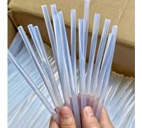 50/100 pièces Bâtons de colle thermofusible en silicone premium ultra transparents, lisses, inodores, sans gouttes, convenant pour les loisirs créatifs, le travail du bois et les projets de réparation