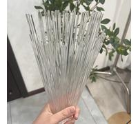 50/100 pièces Bâtons de sucette en acrylique, multifonctionnels pour la cuisson des gâteaux, les bonbons et les desserts, le support de pot de jardinage, convenant pour les mariages, Halloween, Noël, 