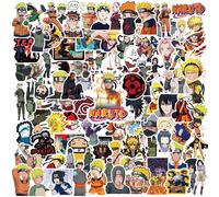50/100 pièces Naruto Anime Sasuke décalcomanies Graffiti autocollants téléphone guitare ordinateur portable valise autocollant étanche enfants jouets 100 pièces