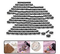50/20/10/5 pièces Petit récipient cosmétique échantillon vide de 5 grammes, bocal Houseables, petits pots à échantillons de maquillage avec couvercles, pour cosmétiques, lotion, crème, maquillage, per