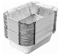 50 bacs de récupération des graisses en aluminium, compatibles avec les barbecues Napoleon et Broil King, 230 ml, 13 x 10 x 4 cm