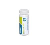 Bestway® 50 bandelettes Test 3 en 1 chlore libre, ph et alcalinité pour piscine et spa