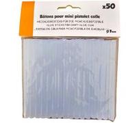 50 bâtons de colle - Pour mini pistolet à colle - Recharge - 7mm de diamètre - Cléopâtre