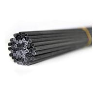 50 bâtons de recharge de rechange de diffuseur de Reed de fibre de diamètre de 3.5mm 4mm pour le parfum d'arome (20cm*4mm, Noir)