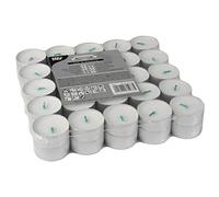 50 bougies chauffe-plats Ø 37,2 mm, 17,9 mm Blanc en 100% stéarine 81486 PAPSTAR stéarine de bougies chauffe-plat
