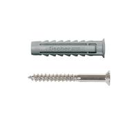 Fischer 50 pcs. chevilles à expansion avec vis 6 x 30 SX