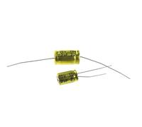 50 condensateurs audio 100 V, sans polarité, for diviseur de fréquence et filtre de croisement, en polypropylène, 1 µF, 1,5 µF, 2,2 µF, 3,3 µF, 4,7 µF, 5,6 µF, 6,8 µF(Vertical 33uf 8x12)