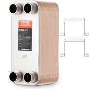 50 échangeurs de chaleur à plaques 4x1-1/4pouce raccords MNPT 316L acier inoxydable