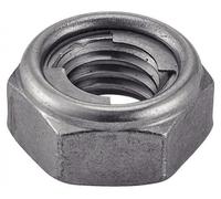 50 Ecrous Hexagonaux Indésserrables avec Bague Métal M12 mm - Inox A2 - D-Work