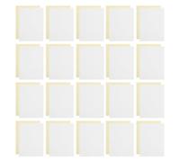50 Ensembles Papier Autocopiant Vierge 2 Parts Bloc à Écrire | Feuilles Liées Individuellement, Format A4, Archivage Simple, Usage Bureau, École, Relevés Manuscrits