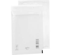 50 enveloppes à bulle pochettes matelassées kraft blanc doublure à bulle d'air 17 x22,5 cm 70 gr PARIS STOCK