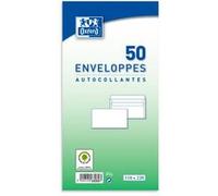 EnveloPPe Oxford 110X220 X50 Autocollante Blanche