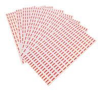 50 Feuilles Autocollants Fléchés de Signalisation, Adhésifs | Marquage Temporaire Fiable, Retrait sans Résidu, pour Contrôle Qualité, Entrepôt, Équipements et Appareils