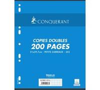 50 Feuilles non perforées Oxford Conquérant 7 A4 Q5 G