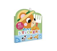 50 Grandes Gommettes Stickers Animaux De La Ferme - Janod