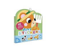 50 Grandes Gommettes Stickers Animaux De La Ferme - Janod